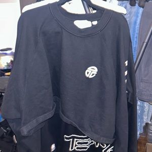 TELFAR crop crewneck xl/2xl